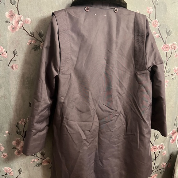 VINTAGE 1970s Purple Fitz jacket size 12 - Picture 7 of 8